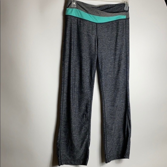 lululemon Womens Leggins Sz 10 Wide Leg Gray - Picture 1 of 5